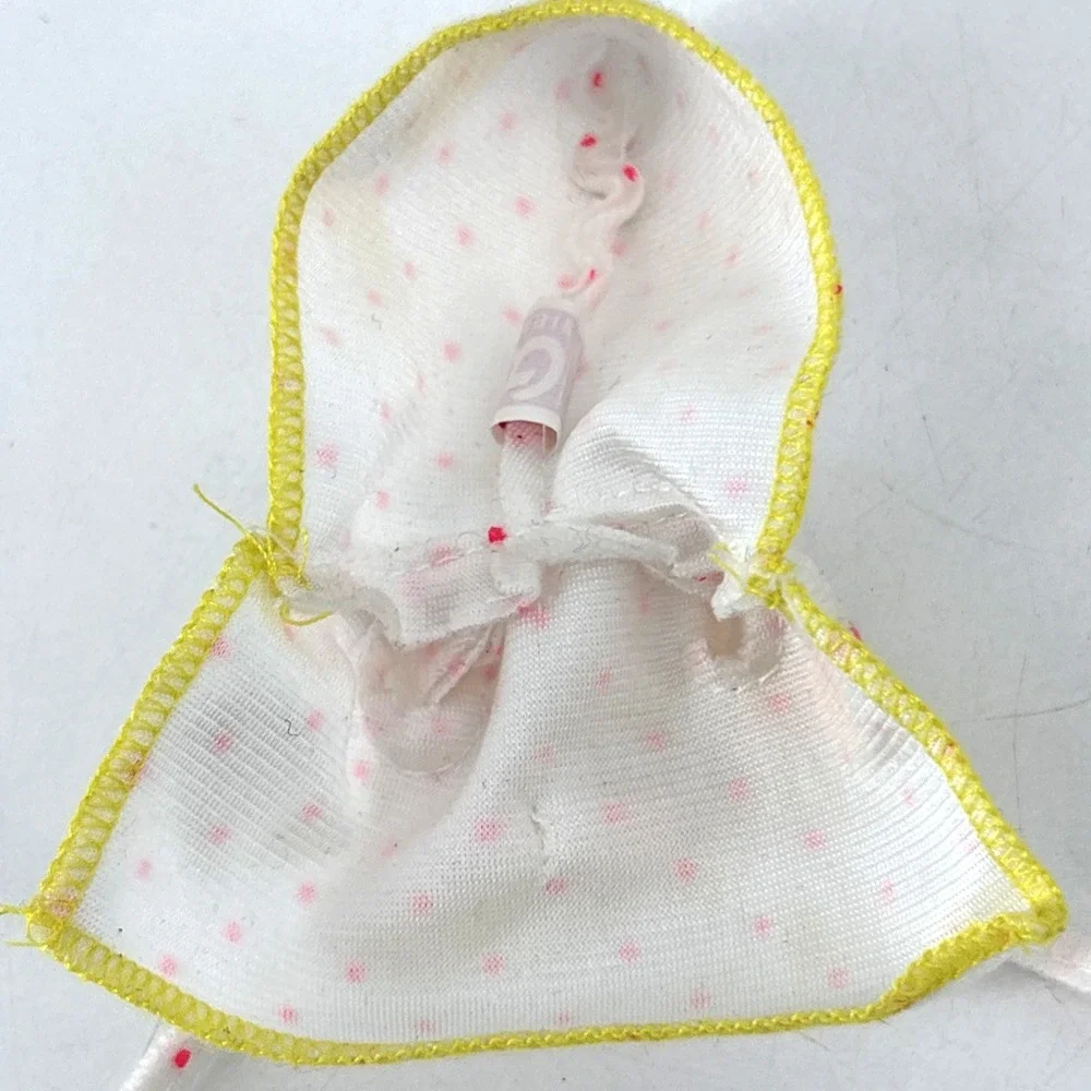 1994 Barbie Bath Time Fun Kelly White Ducky Robe‎ Hooded Towel 14552 Vintage